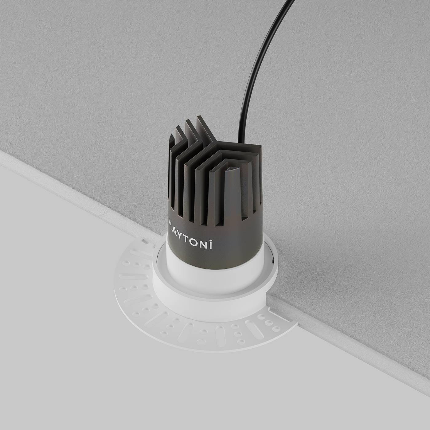 DL124-10W-2.7K-TRS-W Встраиваемый светильник Maytoni Dip DL124-10W-2.7K-TRS-W