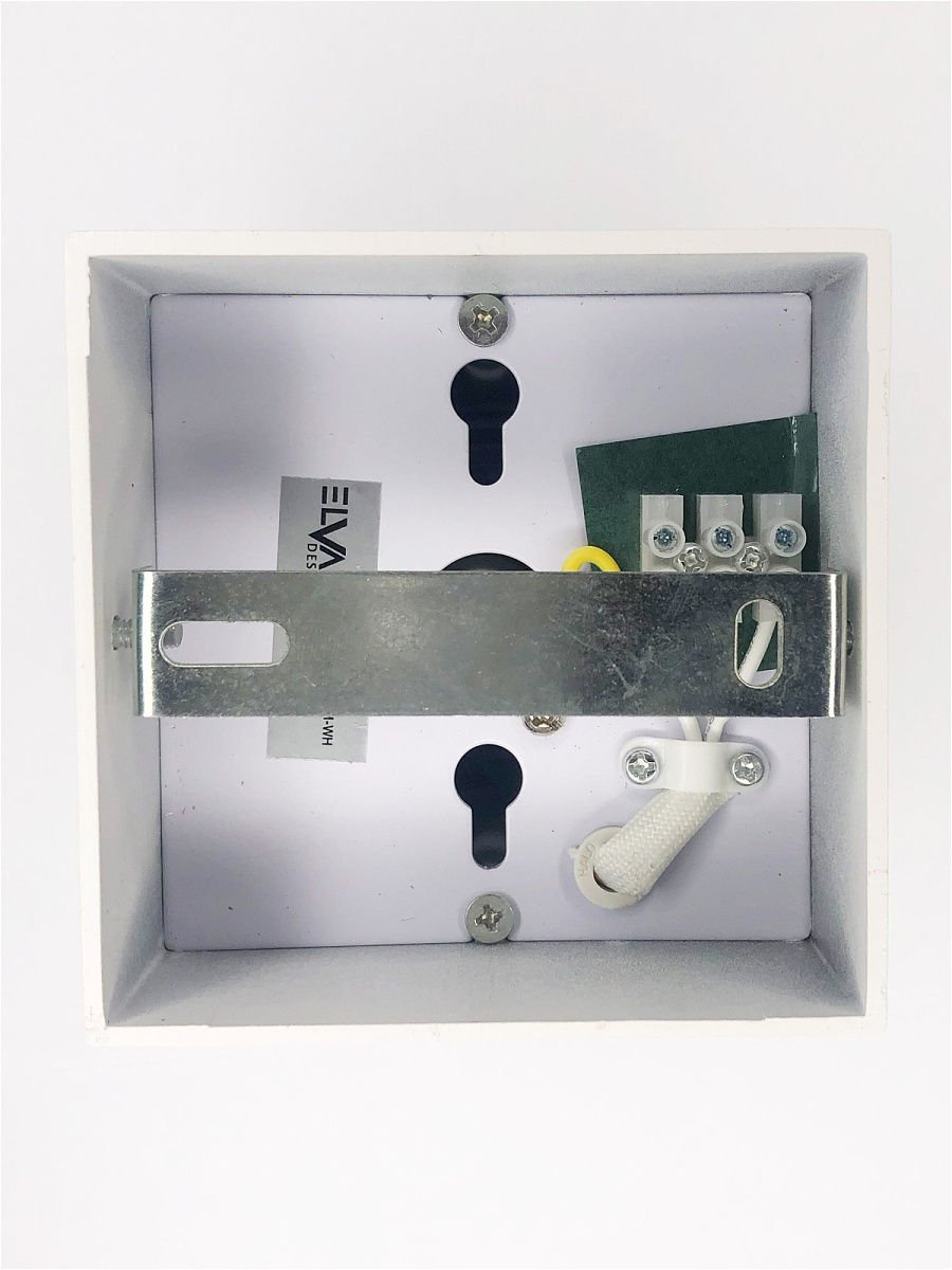 Накладной светильник Elvan NLS-507SQ/1-GU10-Wh