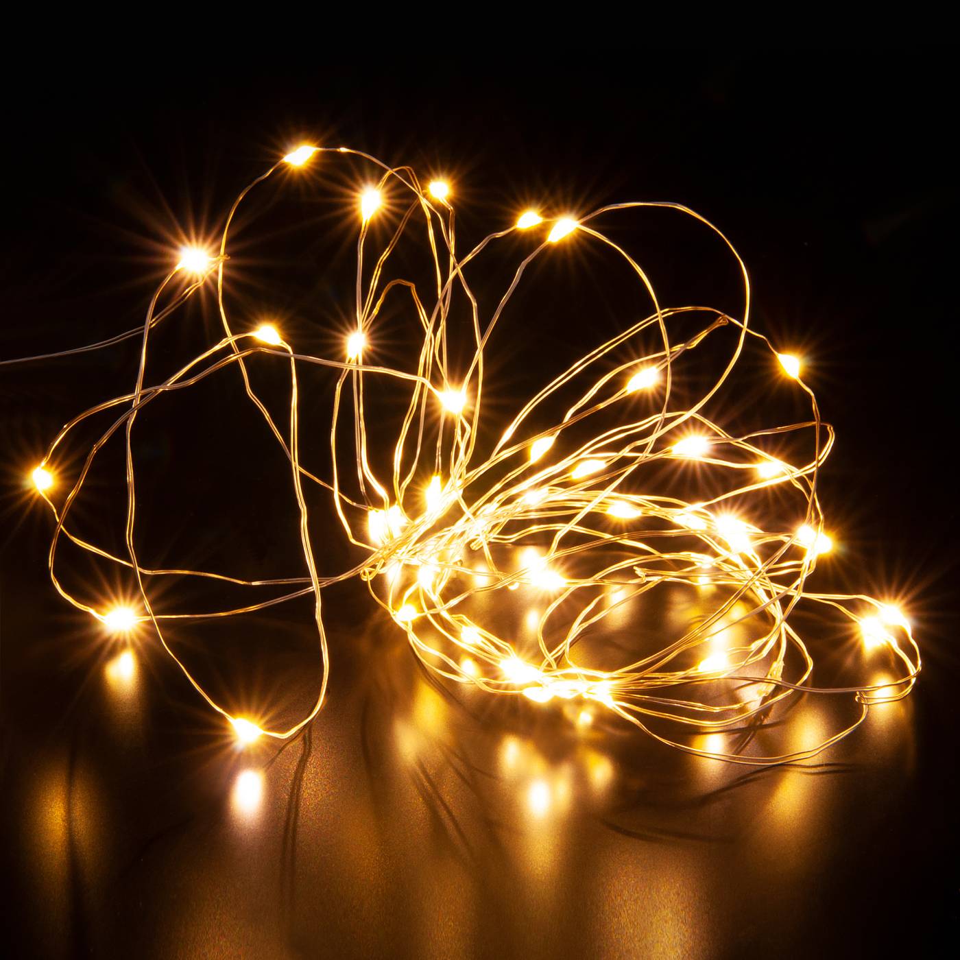 Гирлянда Eurosvet 400-007 400-007 теплый белый 5м IP20