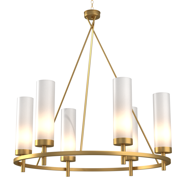 0882CL-6GD Подвесная люстра Milosh tendence Madison 0882CL-6GD