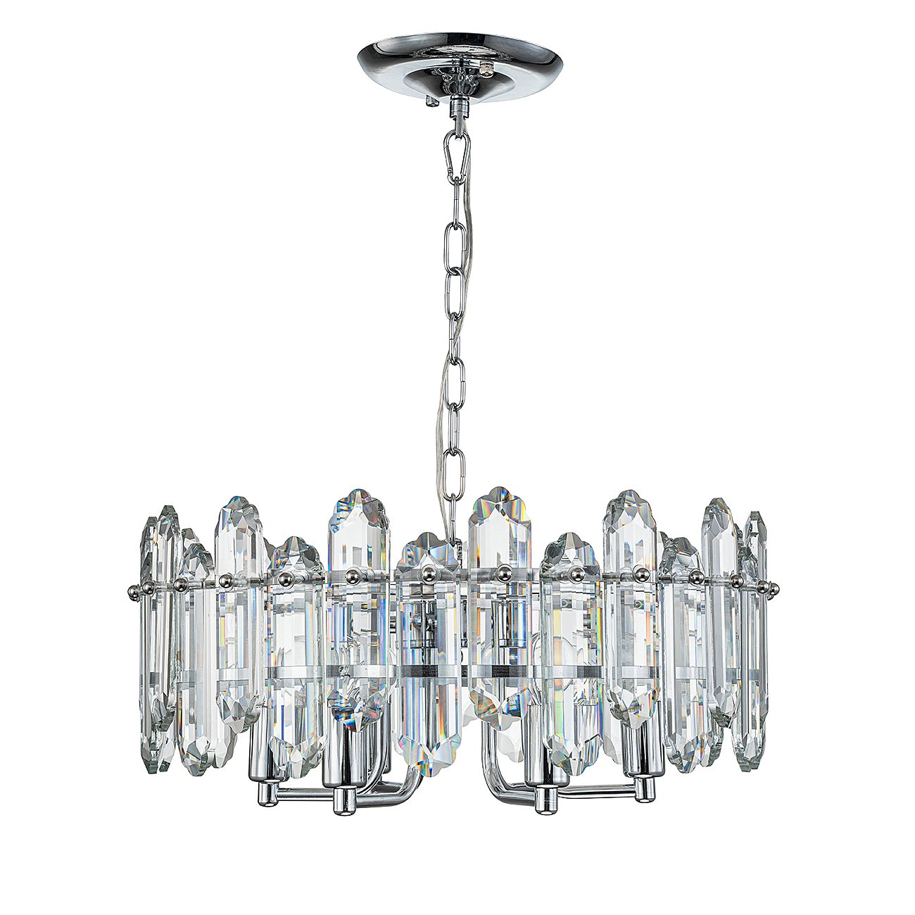 2111/6S Chrome Подвесная люстра Escada Tiara 2111/6S Chrome