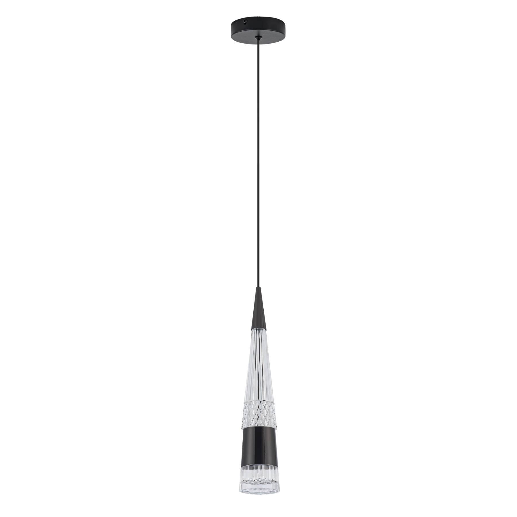 L7122-1 CR-BK Подвесной светильник L LED4U L7122-1 CR-BK