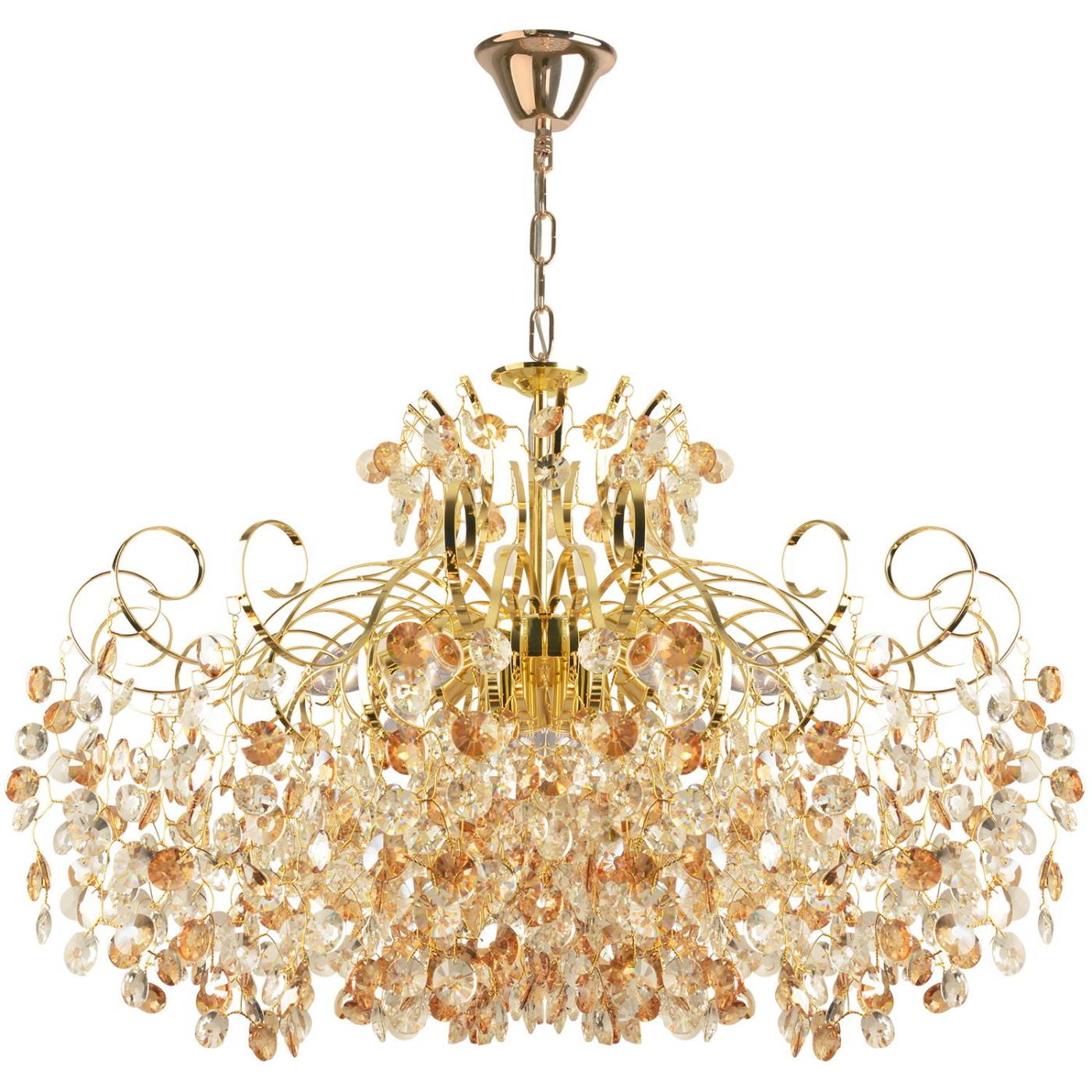 Подвесная люстра Reluce 02382-0.4-8+4 FFG