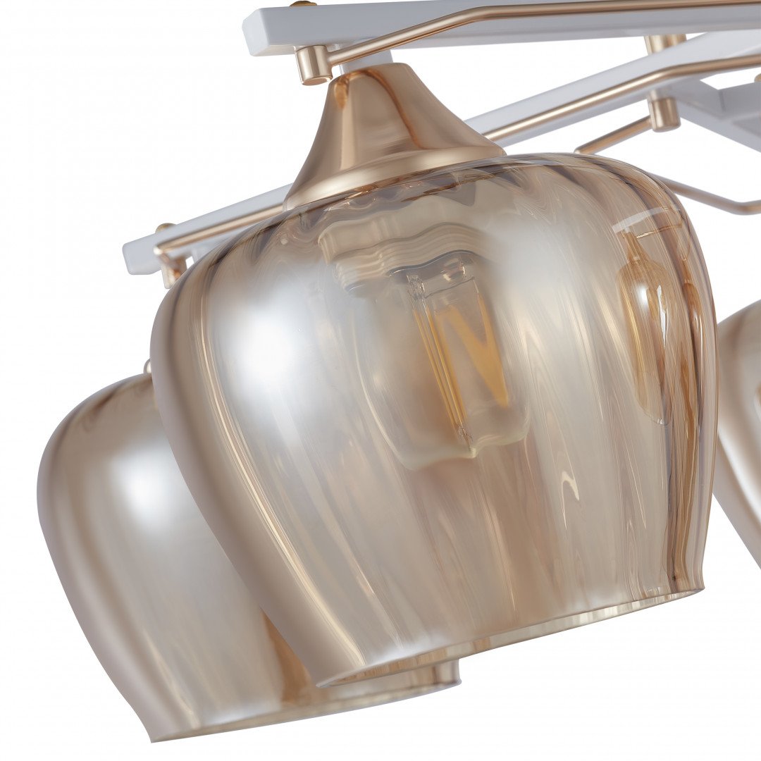 329508/5 WH+FG Потолочная люстра Arte Milano AMALFI 329508/5 WH+FG