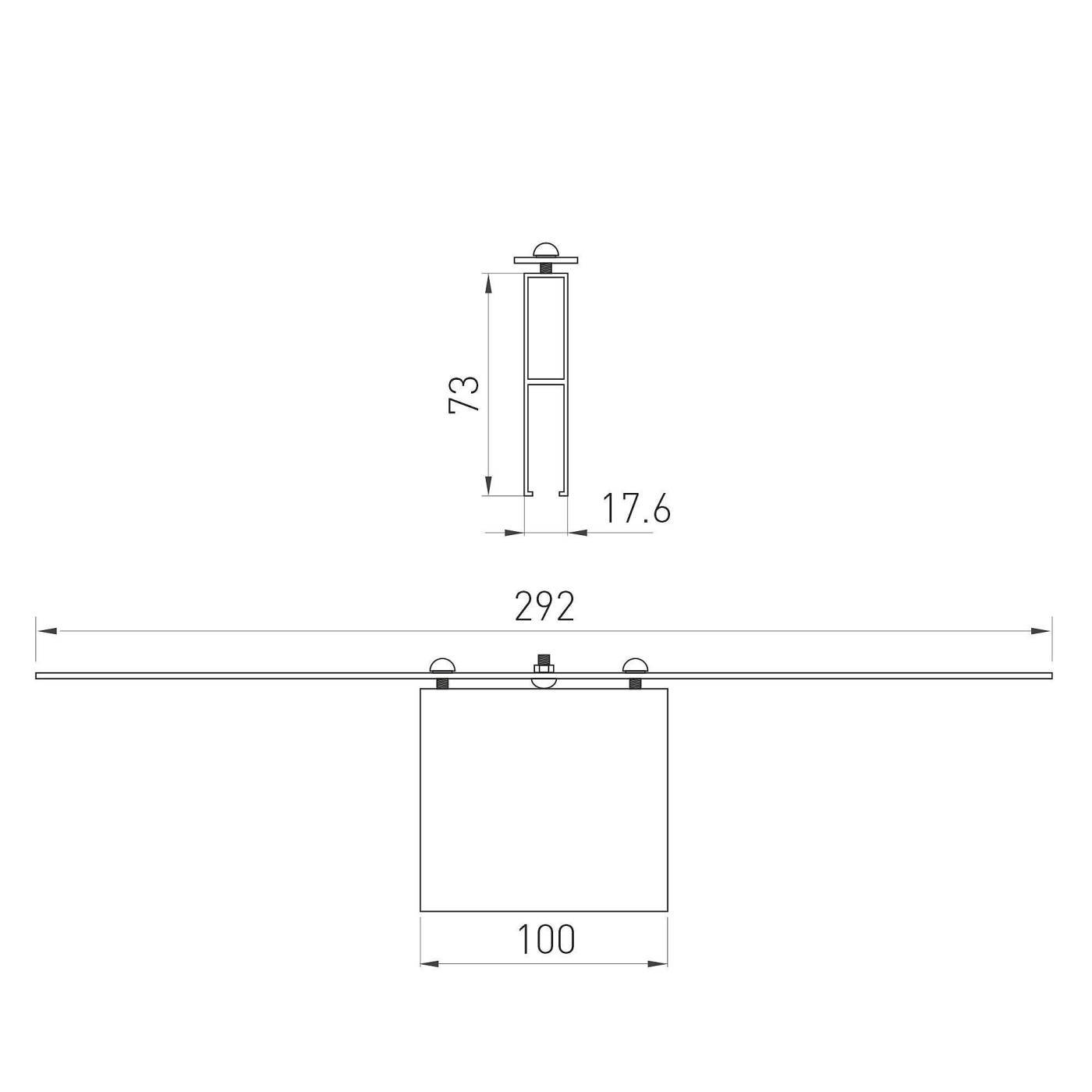 030293 Прямой коннектор для соединения светильников ALT-LINEAIR Arlight Lineair Flat 030293