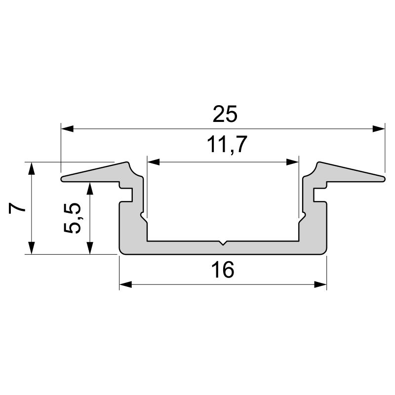 T-Профиль Deko-Light ET-01-10 975021