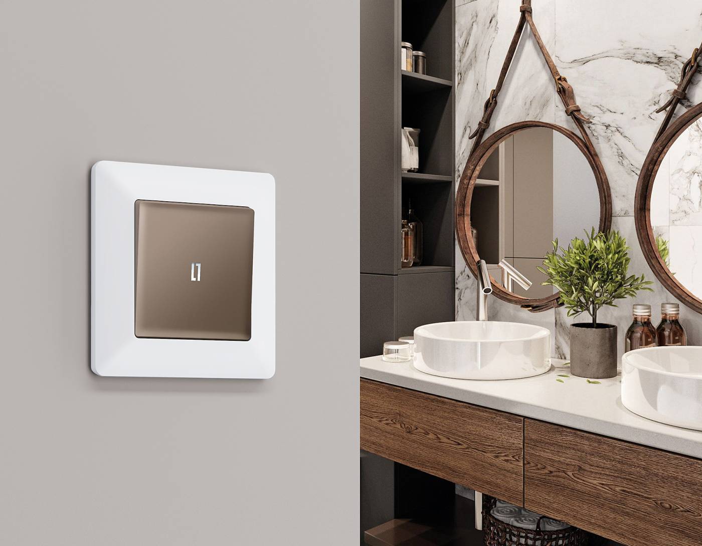 Накладка на механизм Ambrella Volt ALFA AP6320