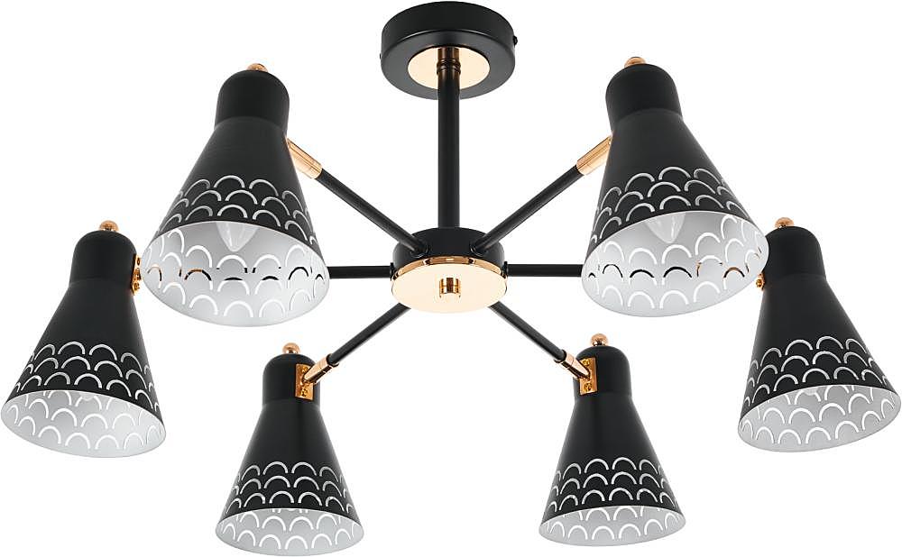 MR1531-6C Потолочная люстра MyFar Chilly MR1531-6C