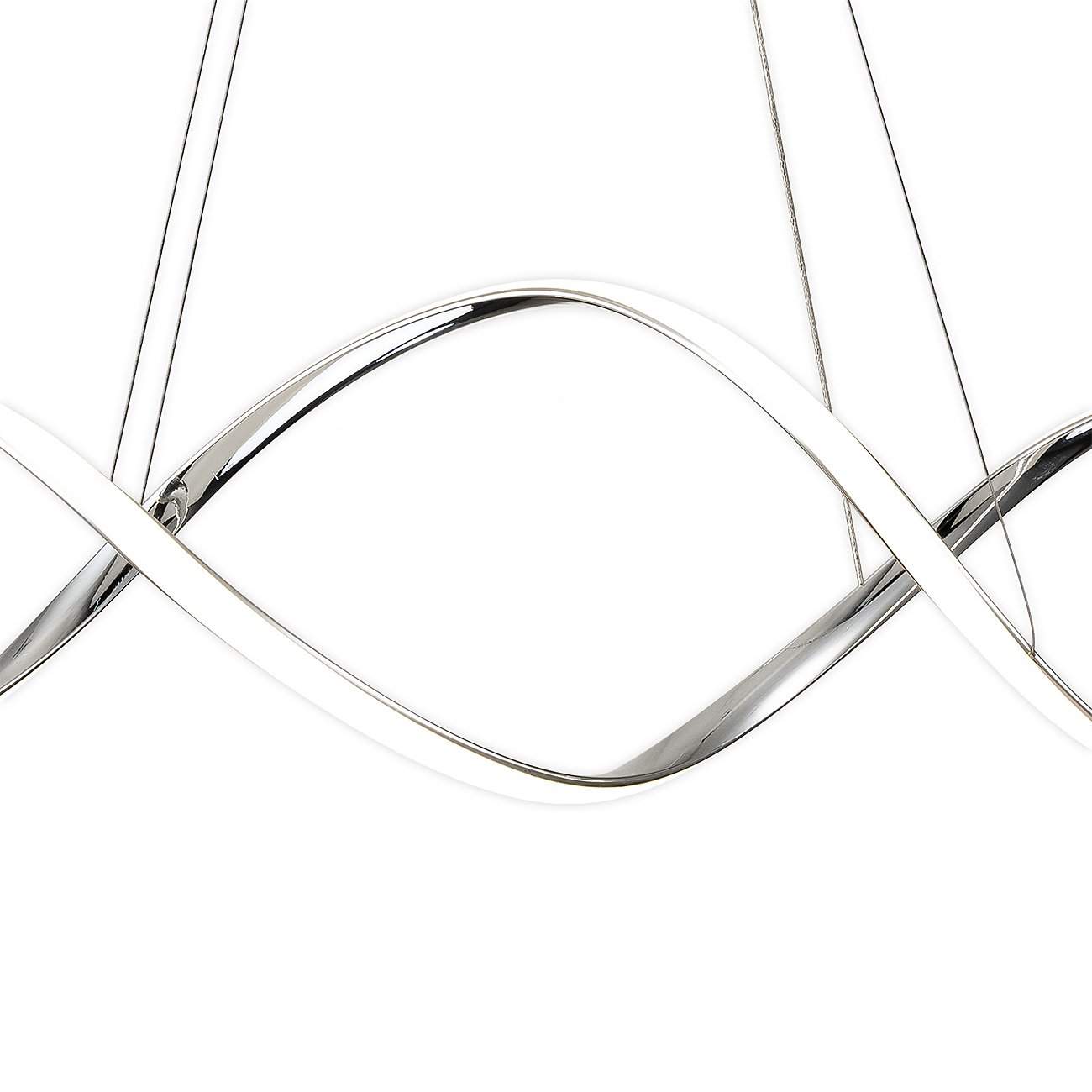 10236/1LED Chrome Подвесная люстра Escada Knot 10236/1LED Chrome