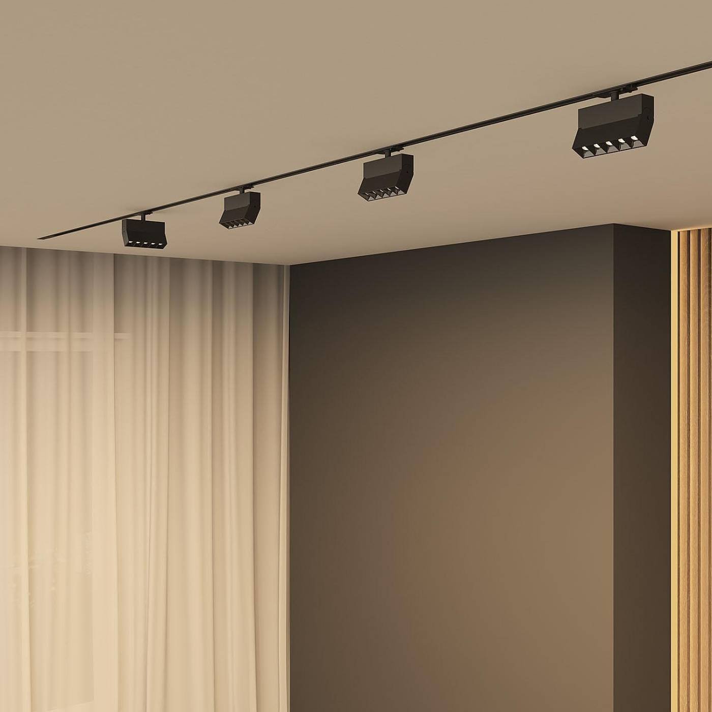 DK6436-BK Трековый светильник Denkirs Edder DK6436-BK