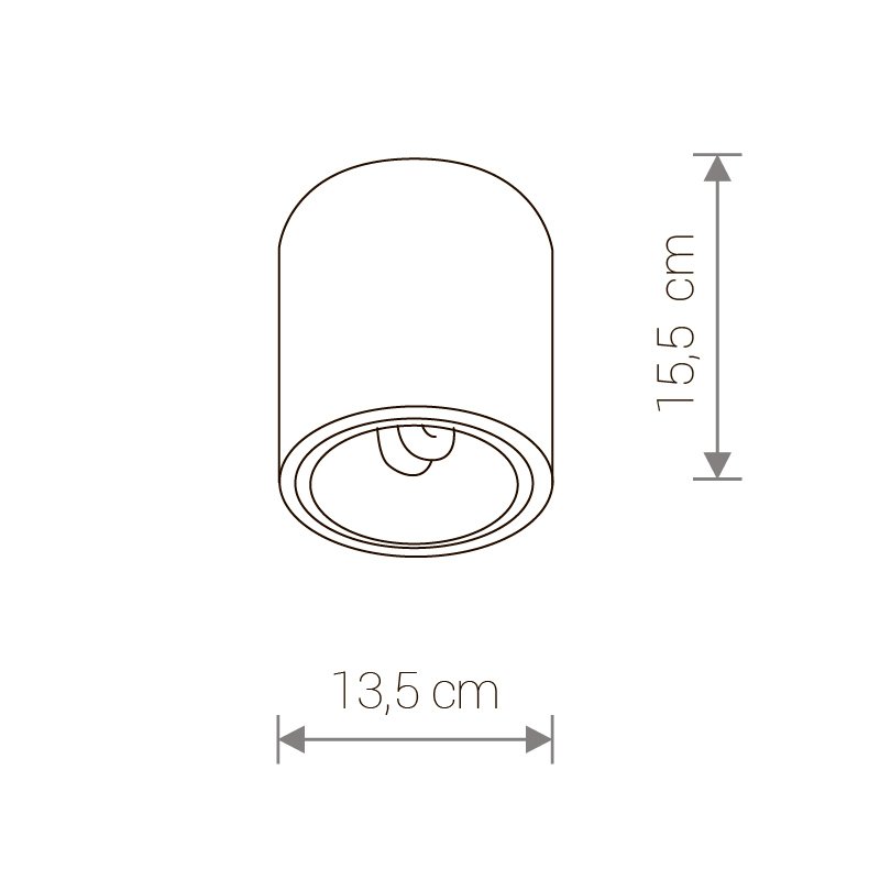 4867 Накладной светильник Nowodvorski Downlight 4867