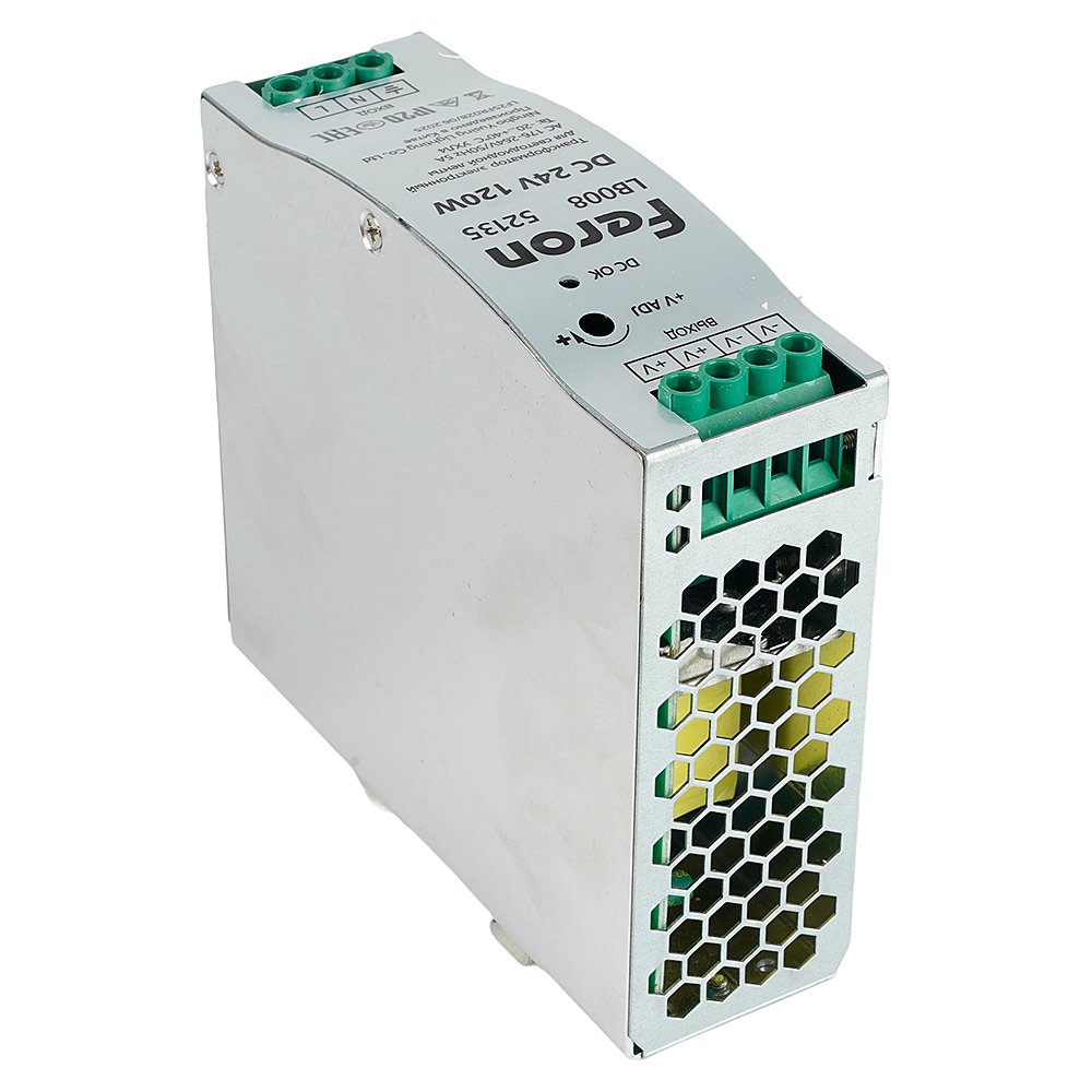 52135 Трансформатор электронный для светодиодной ленты на DIN-рейку 120W 24V Feron LB008 52135