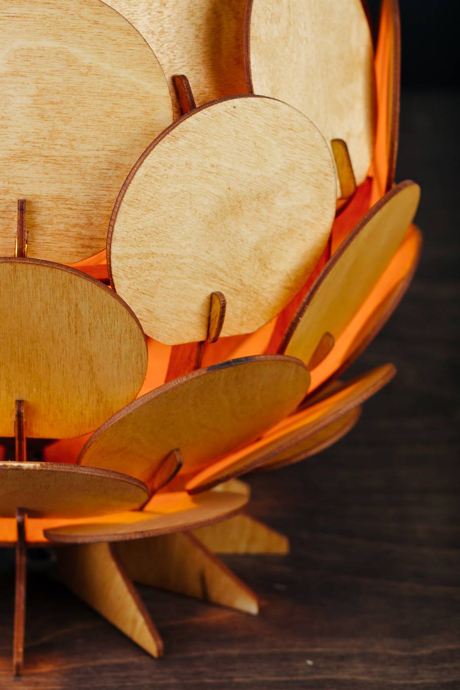 2530vi/1 Настольная лампа Woodshire Сфера 2530vi/1