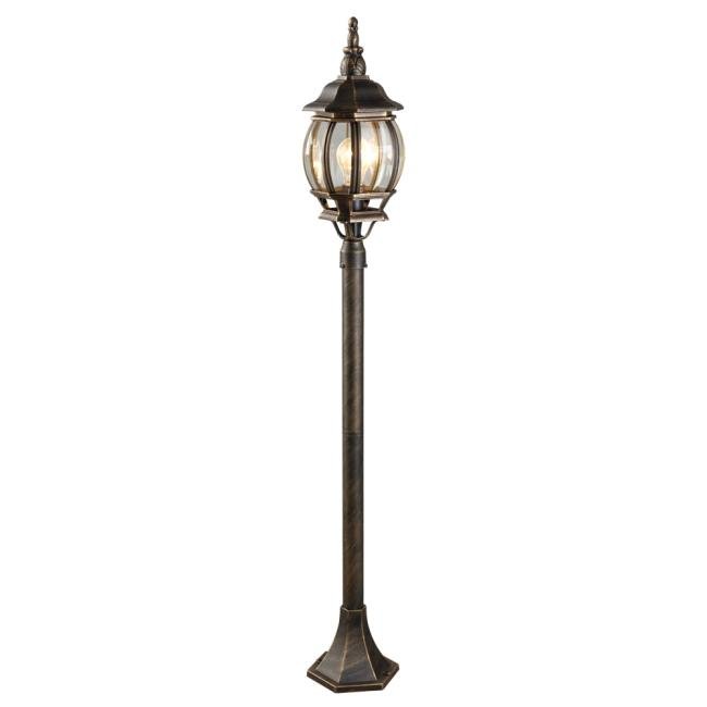 Столб фонарный уличный Arte Lamp Atlanta A1046PA-1BN