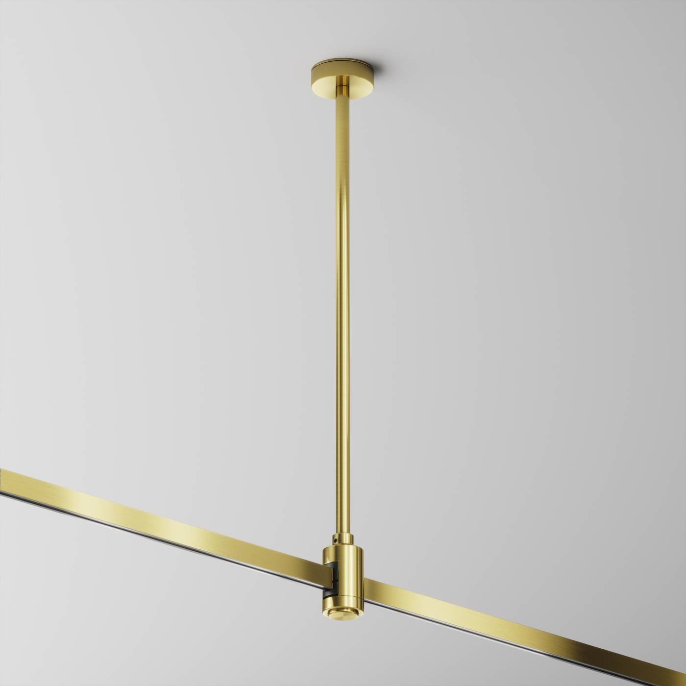 TRA158C-SL1-BS Крепление потолочное Medium одинарное 360мм Flarity Maytoni Accessories for tracks Flarity TRA158C-SL1-BS