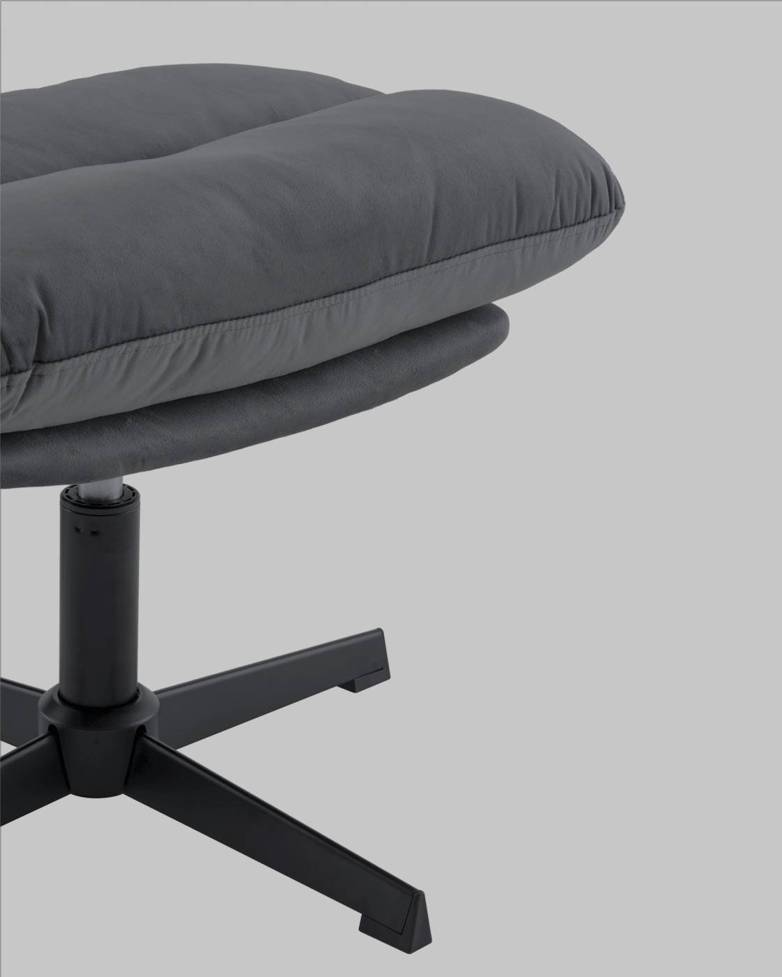 Кресло Stool Group Оррелл QH-8347KT-OT HLR-21 dark grey