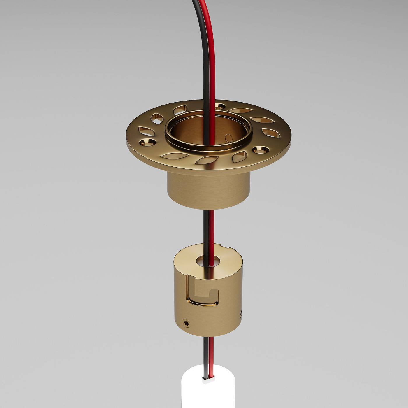 Встраиваемое крепление для круглого гибкого Elektrostandard Full light Встраиваемое крепление для круглого гибкого неона Full light латунь (FL 2860), арт. A070756