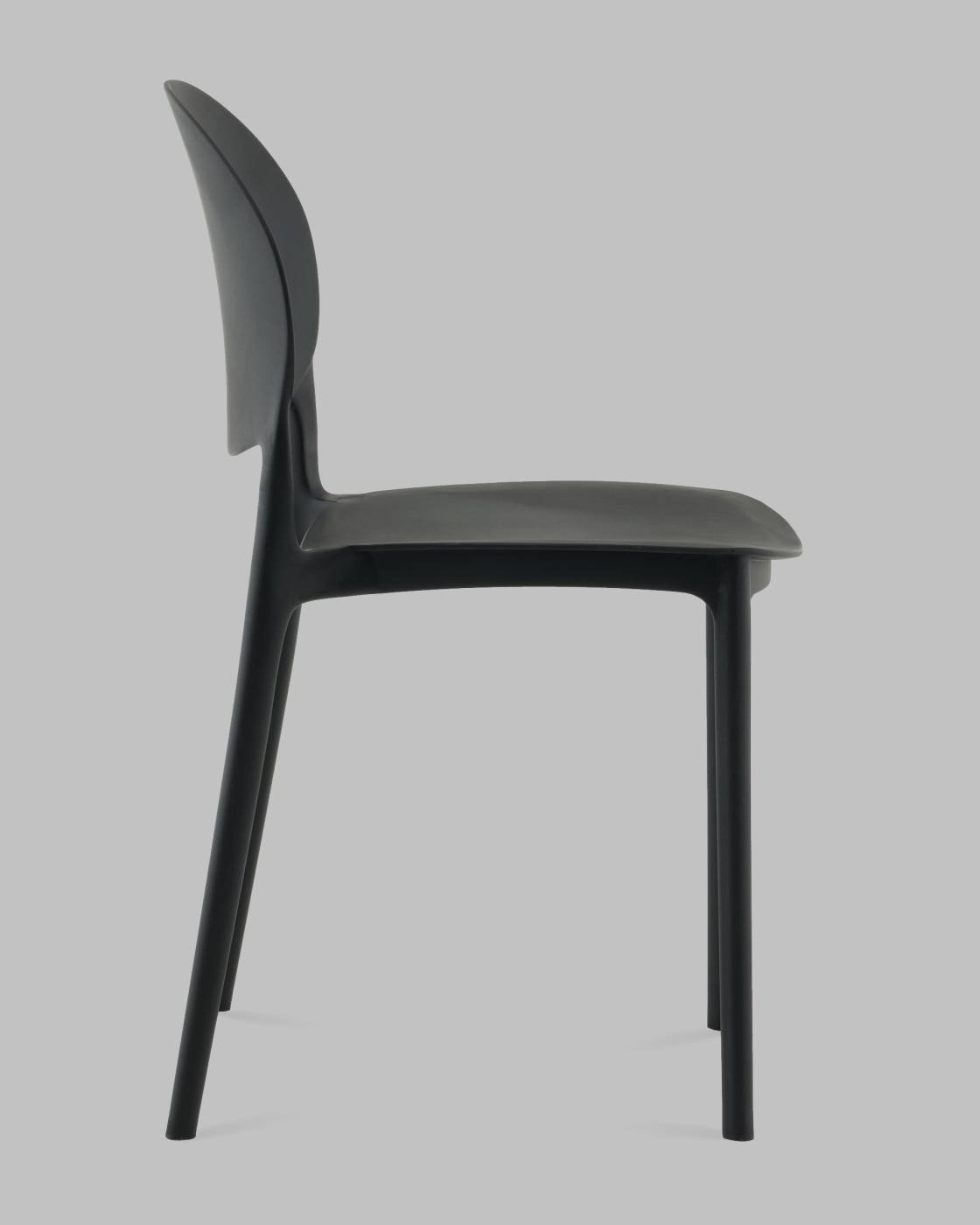 Стул пластиковый Stool Group Briny 8058 black