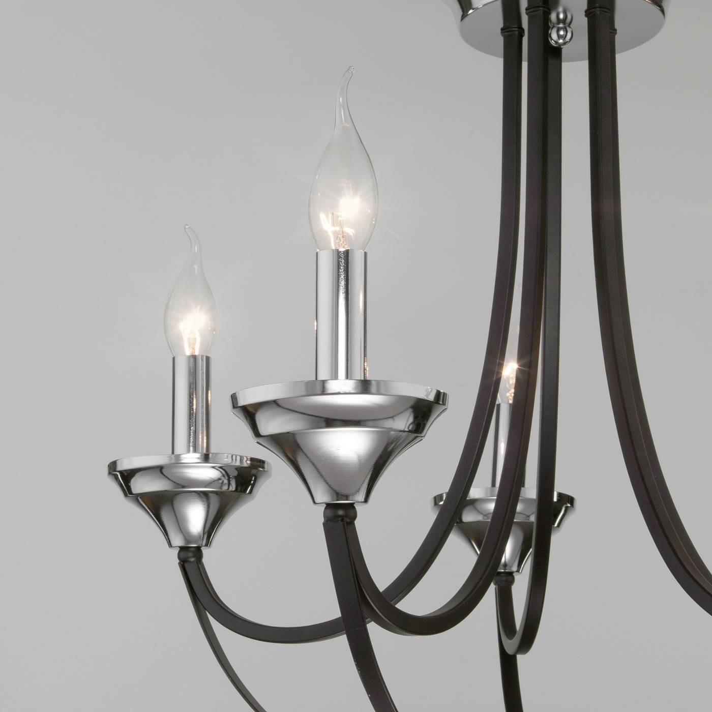 60098/5 хром Подвесная люстра Eurosvet Lazzaro 60098/5 хром