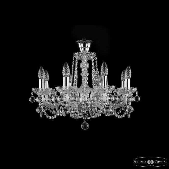 1402/8/195 Ni Balls Tube Потолочная люстра Bohemia 1402 1402/8/195 Ni Balls Tube