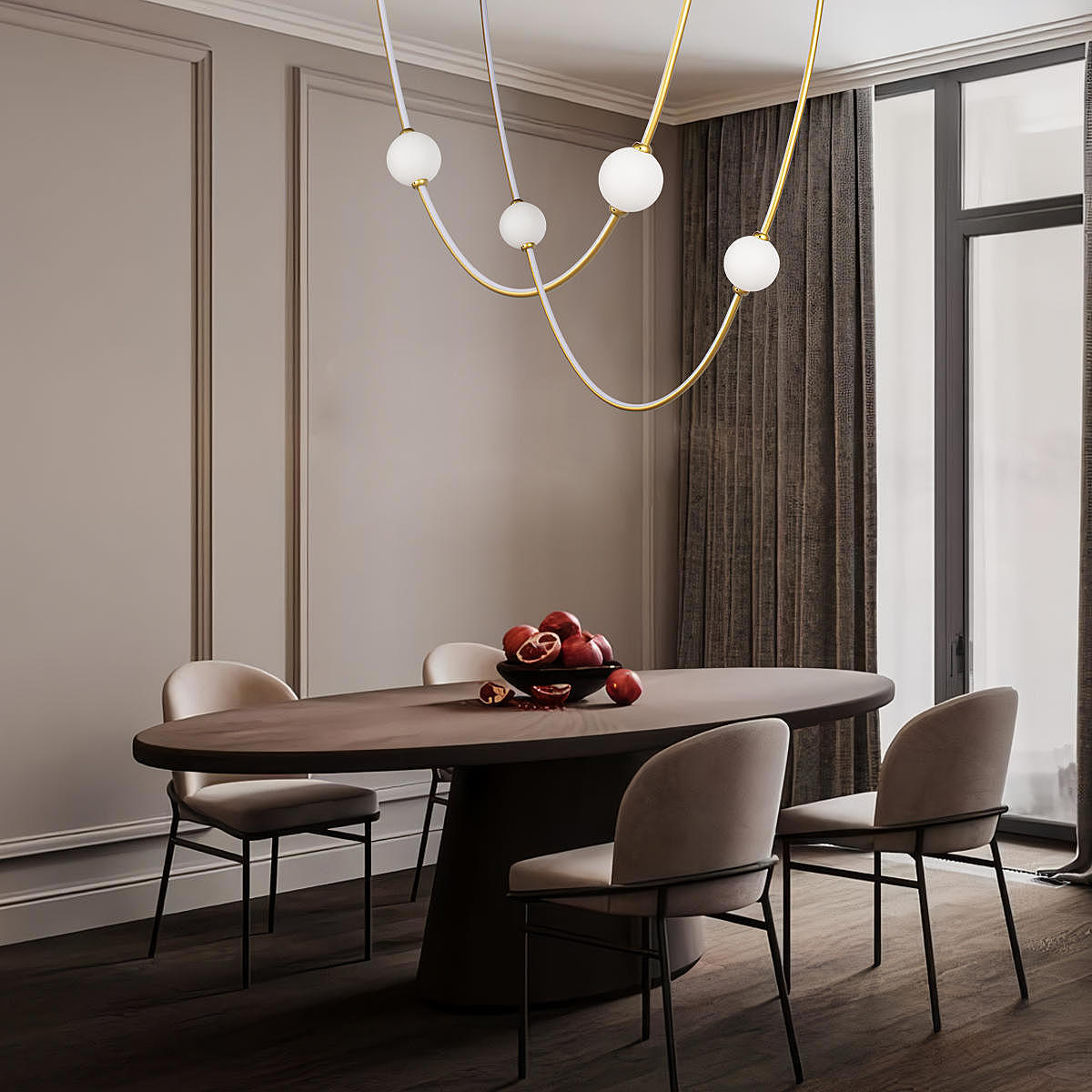 10242/600 Gold Светильник подвесной Loft It Embrace 10242/600 Gold