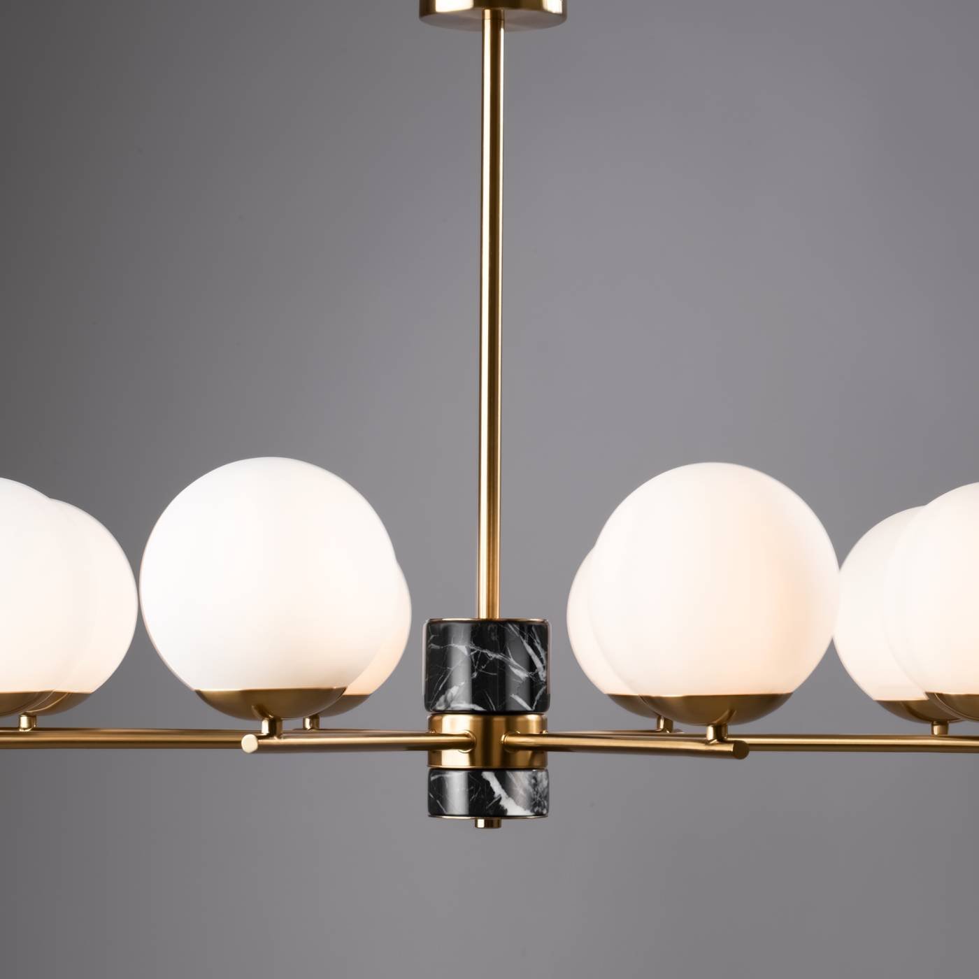 Люстра на штанге Freya Marble FR5230PL-08BS