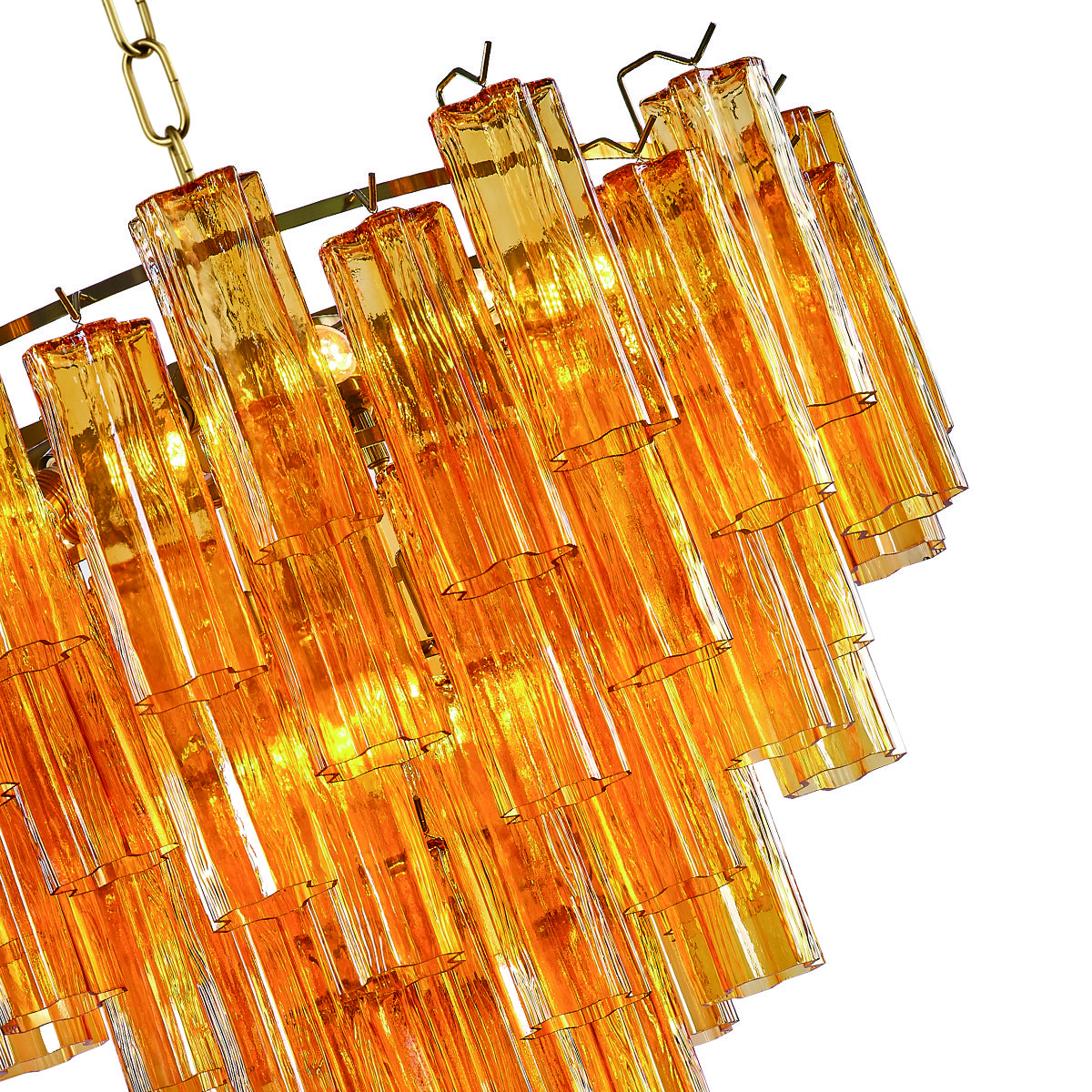 OWD2093-D75 gold/amber Подвесная люстра Delight Collection OWD2093 OWD2093-D75 gold/amber