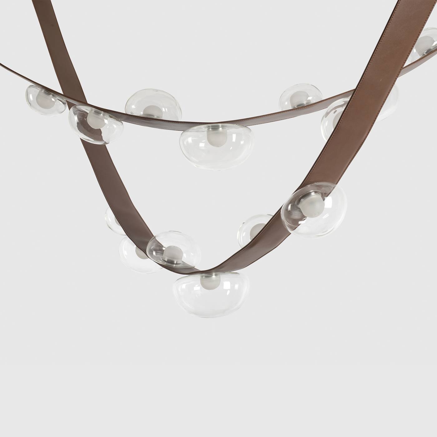Светильник подвесной Crystal Lux Bosque BOSQUE SP7 L3000 BROWN/TRANSPARENT