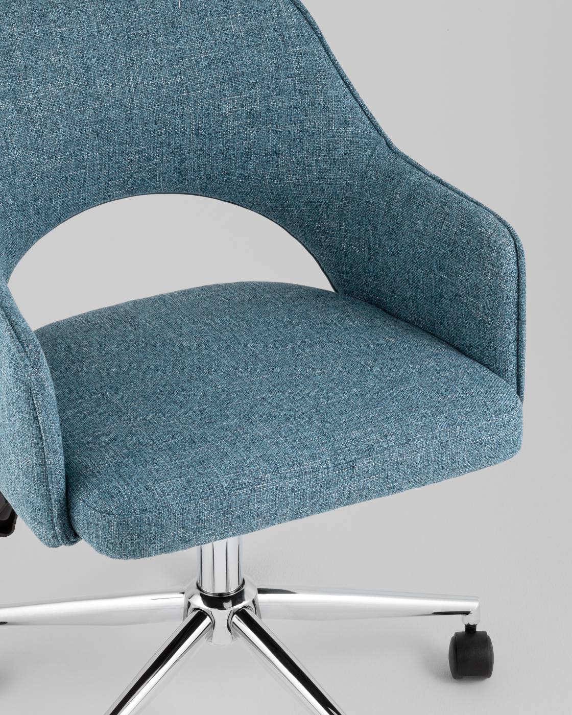 Кресло офисное Stool Group Кларк CLARKSON TWEED BLUE