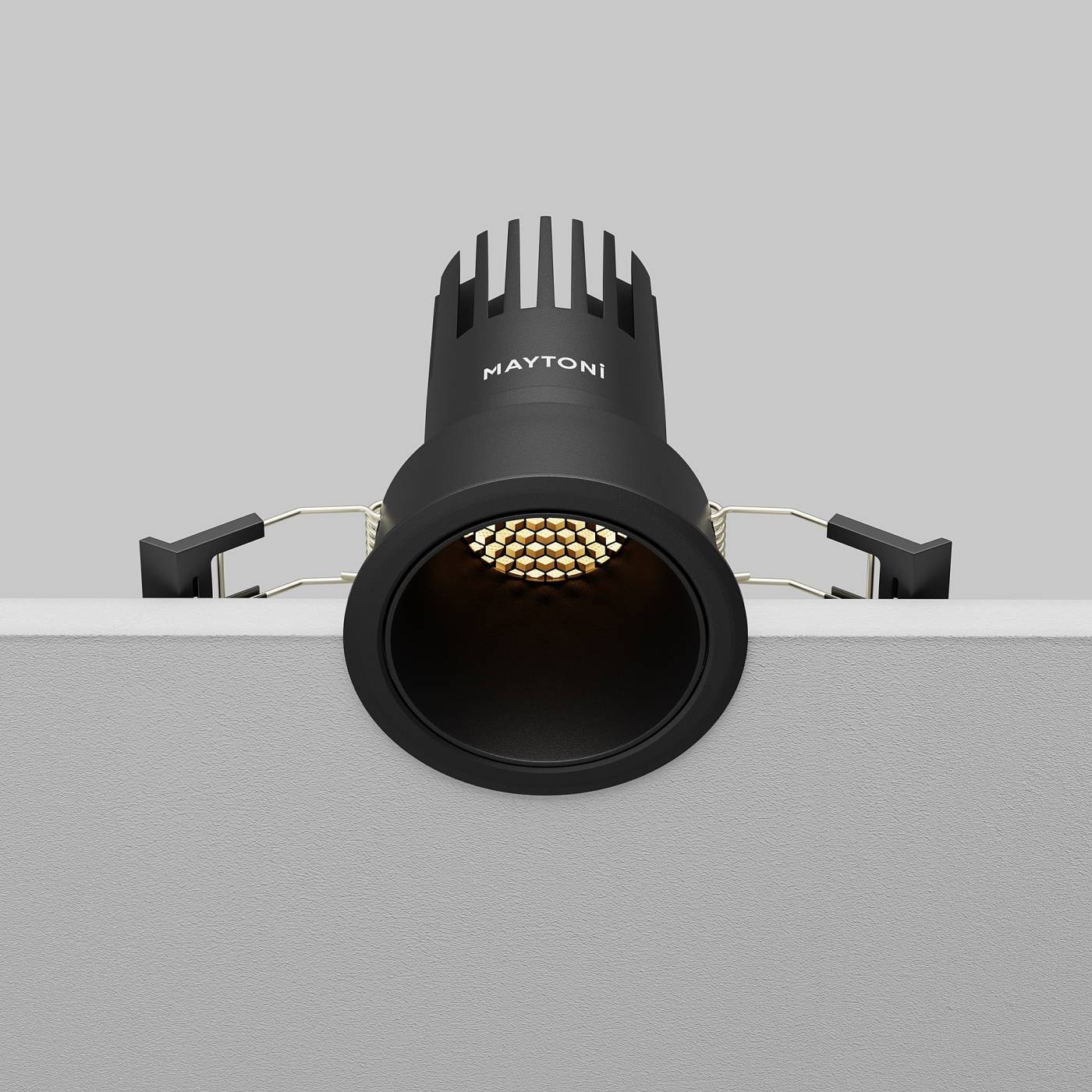 Встраиваемый светильник Maytoni Dip DL116-10W-2.7K-B