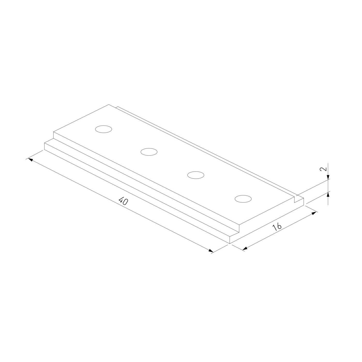 Соединительная планка 85231/00_система Лайн Соединительная планка Elektrostandard Line Magnetic Line Magnetic Соединительная планка 85231/00