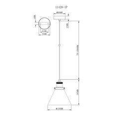 V11428-1P Светильник подвесной Moderli Single V11428-1P