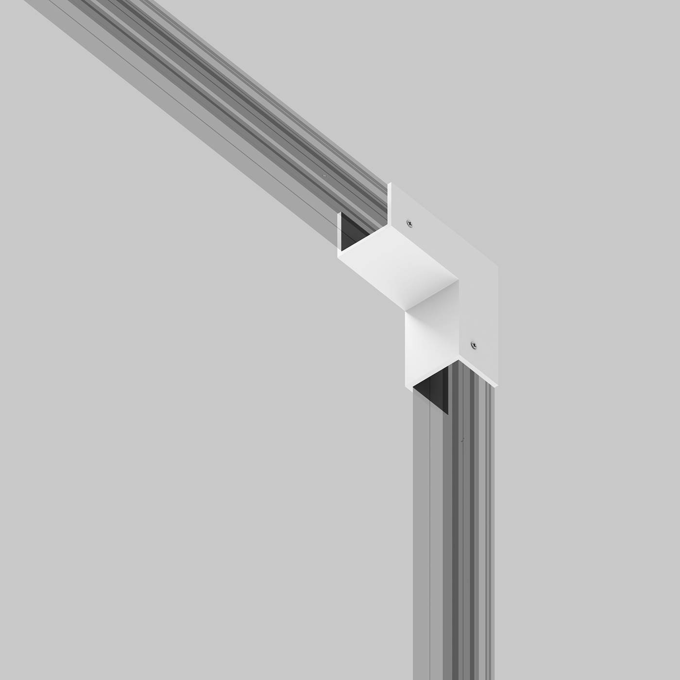 Коннектор внешний для профиля Elasity IP Maytoni Elasity IP O-TR001-OC-W