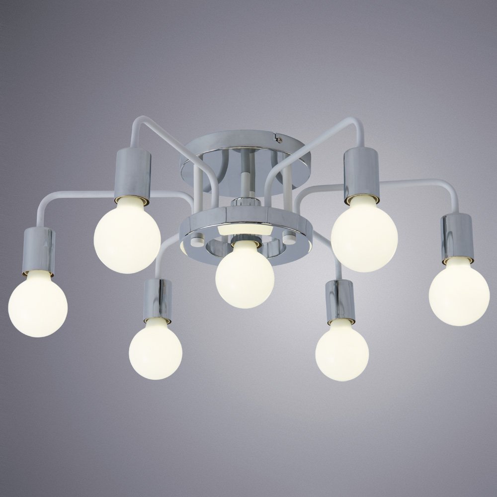Потолочная люстра Arte Lamp Gelo A6001PL-7WH