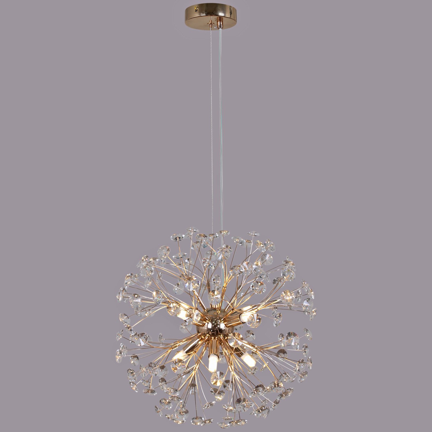 IL5006-8PPA-26 GD BOND Подвесная люстра ILLUMICO IL5006-8PPA-26 GD BOND
