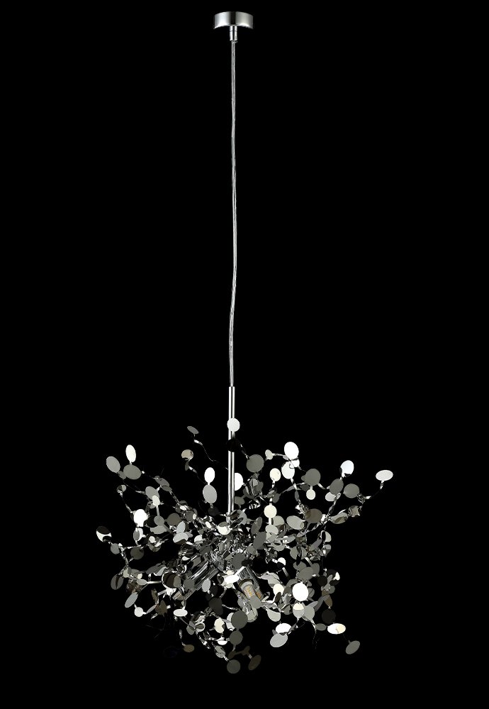 Подвесная люстра Crystal Lux Garden GARDEN SP3 D400 CHROME
