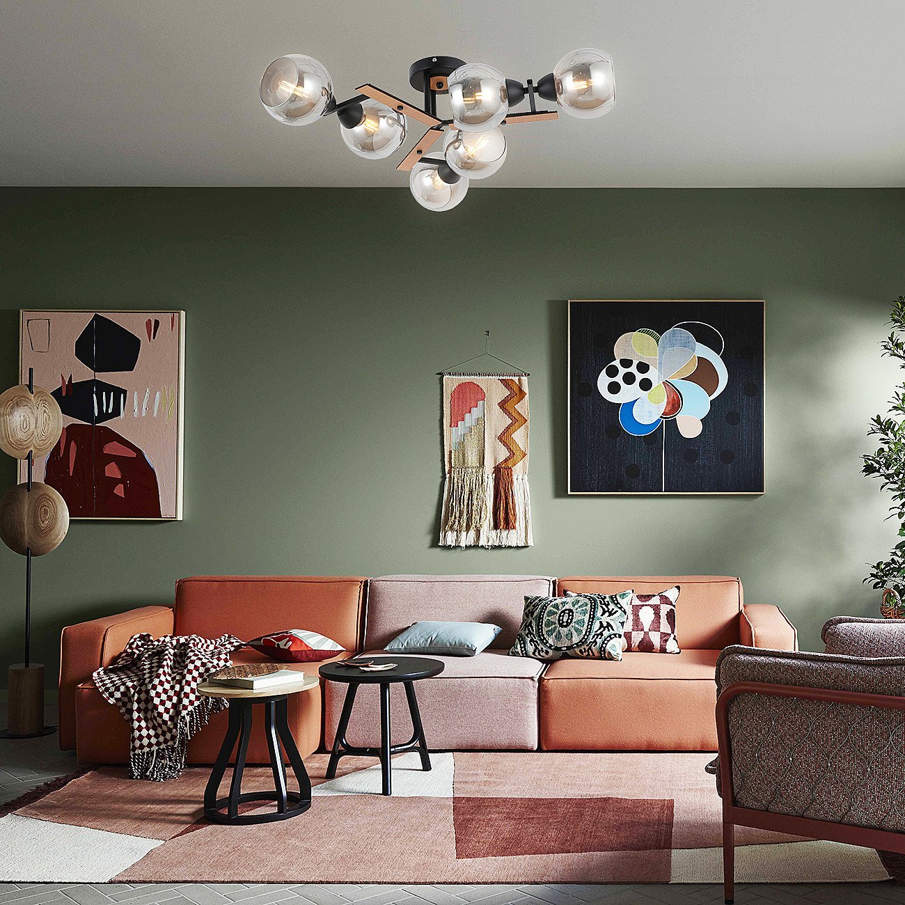 Потолочная люстра Escada Barclay 1102/6P