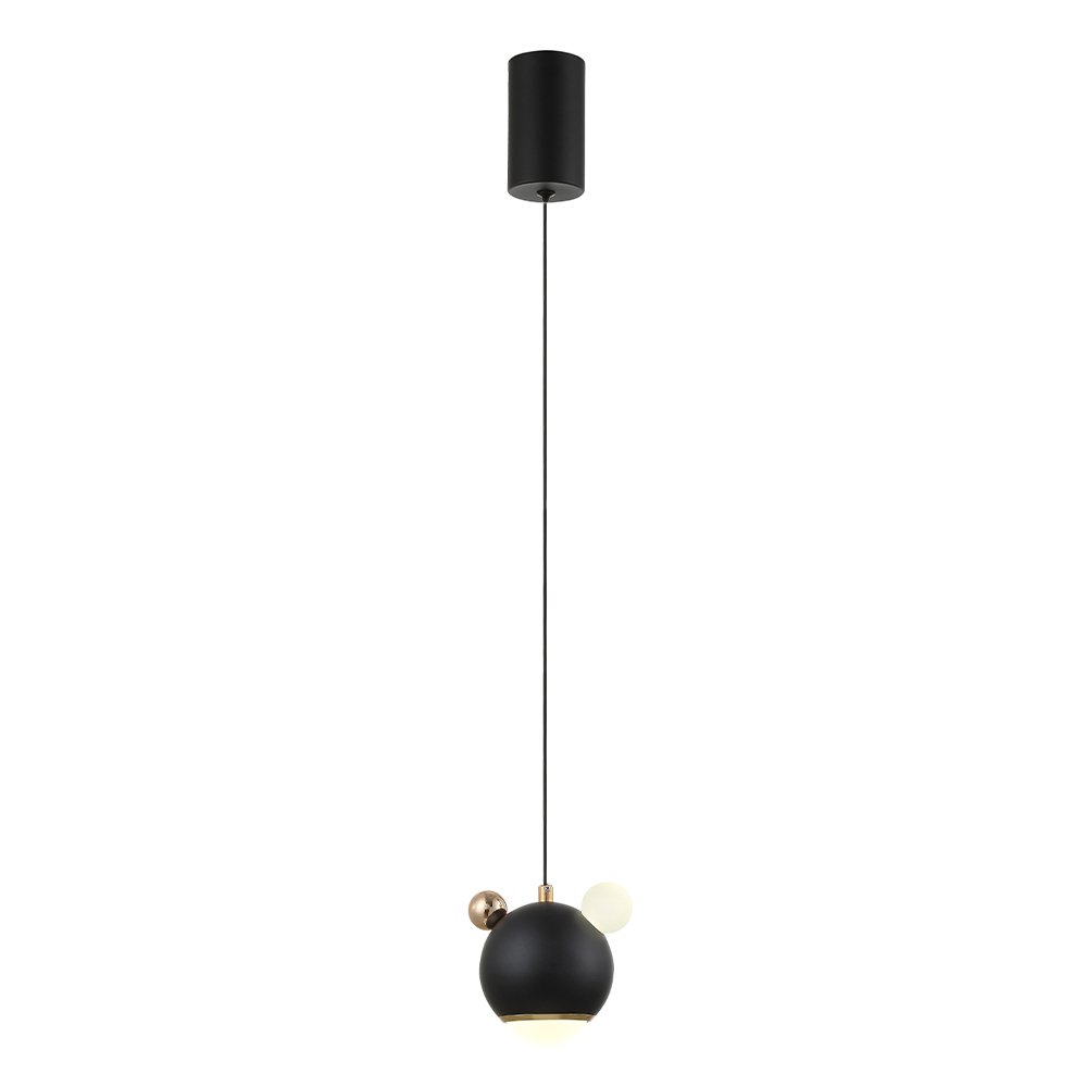 Светильник подвесной Crystal Lux Amigo AMIGO SP LED BLACK