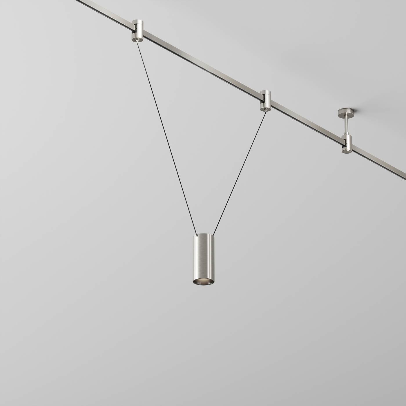 TR157-1-12W4K-PT Трековый подвесой светильник Maytoni Focus Led TR157-1-12W4K-PT