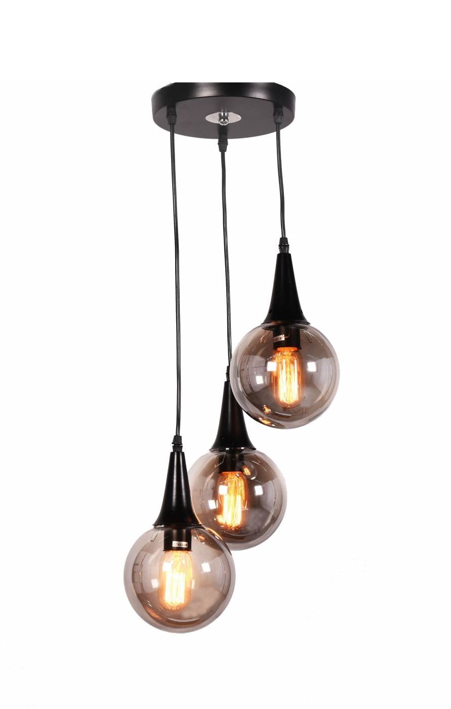 Светильник подвесной Lumina Deco LDP 11191-3 BK