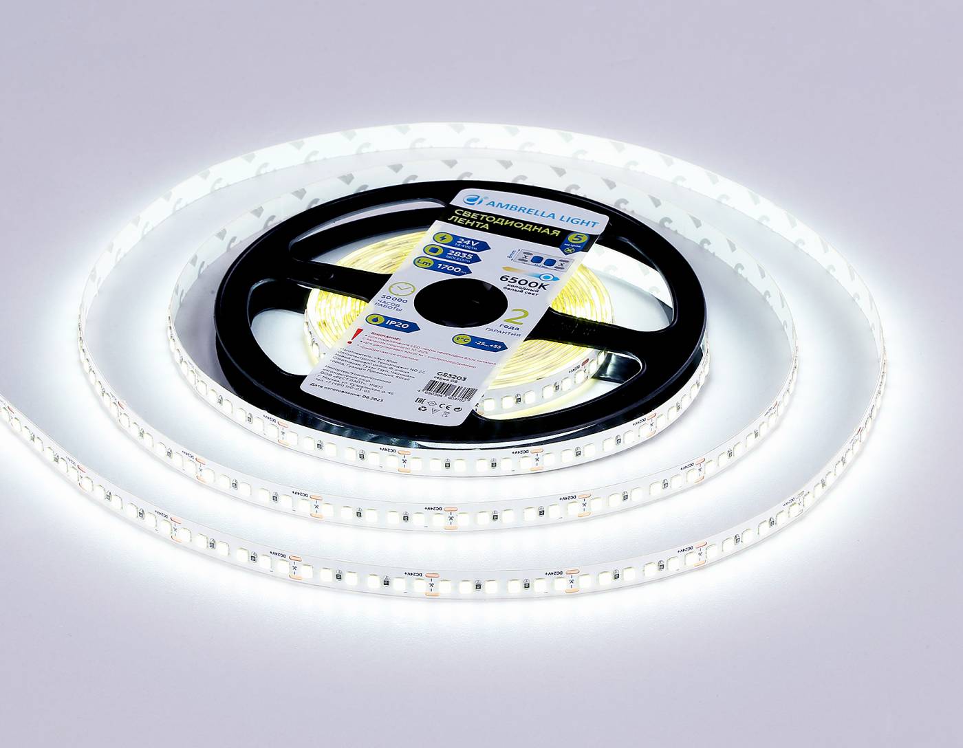 Светодиодная лента Ambrella LED Strip 24V GS3213