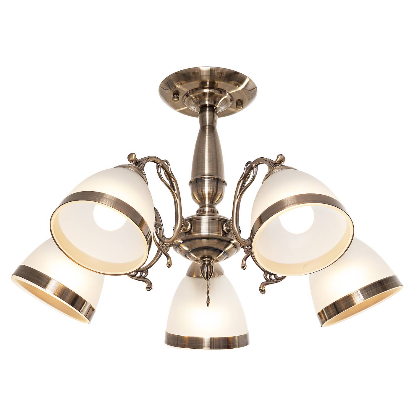 30280/5AB WT Потолочная люстра ЭкономСвет 30280 30280/5AB WT