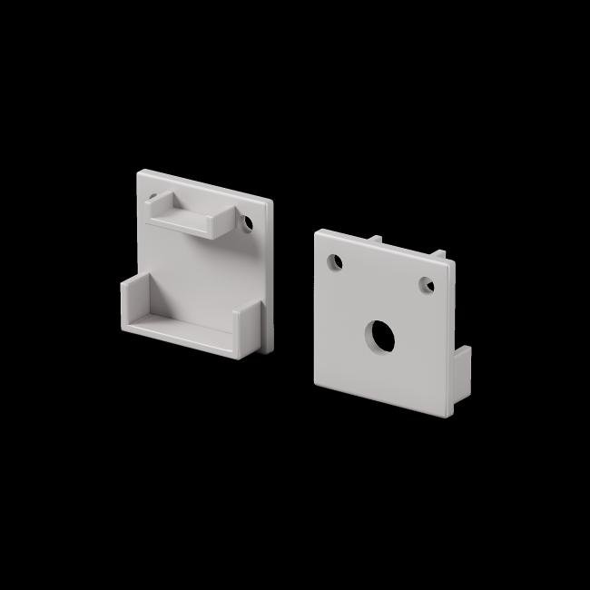 Комплект заглушек (для профиля 20х20) 2 шт., Maytoni Накладной профиль 642077