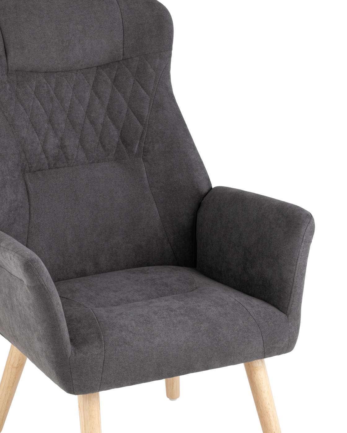 QH-8337K 263-21 dark grey Кресло Stool Group Парлор УТ000037095
