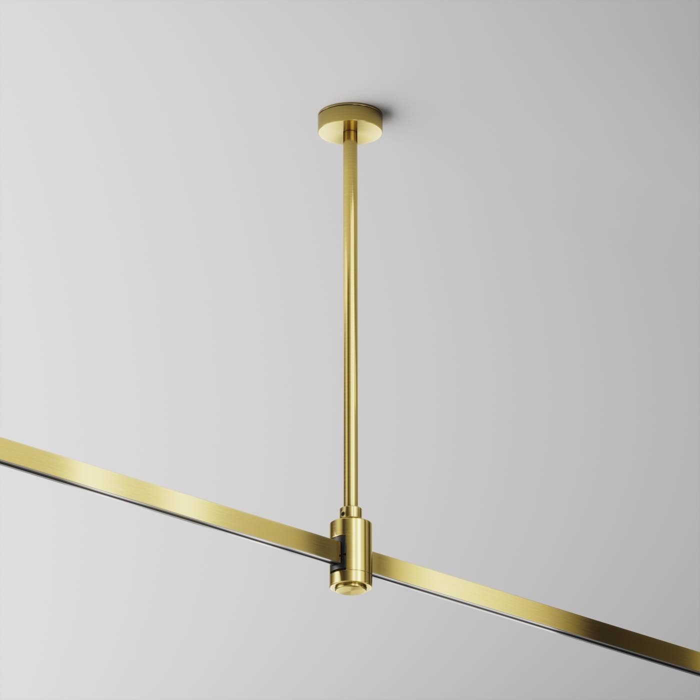 TRA158C-S1-BS Крепление потолочное Medium одинарное 300мм Flarity Maytoni Accessories for tracks Flarity TRA158C-S1-BS