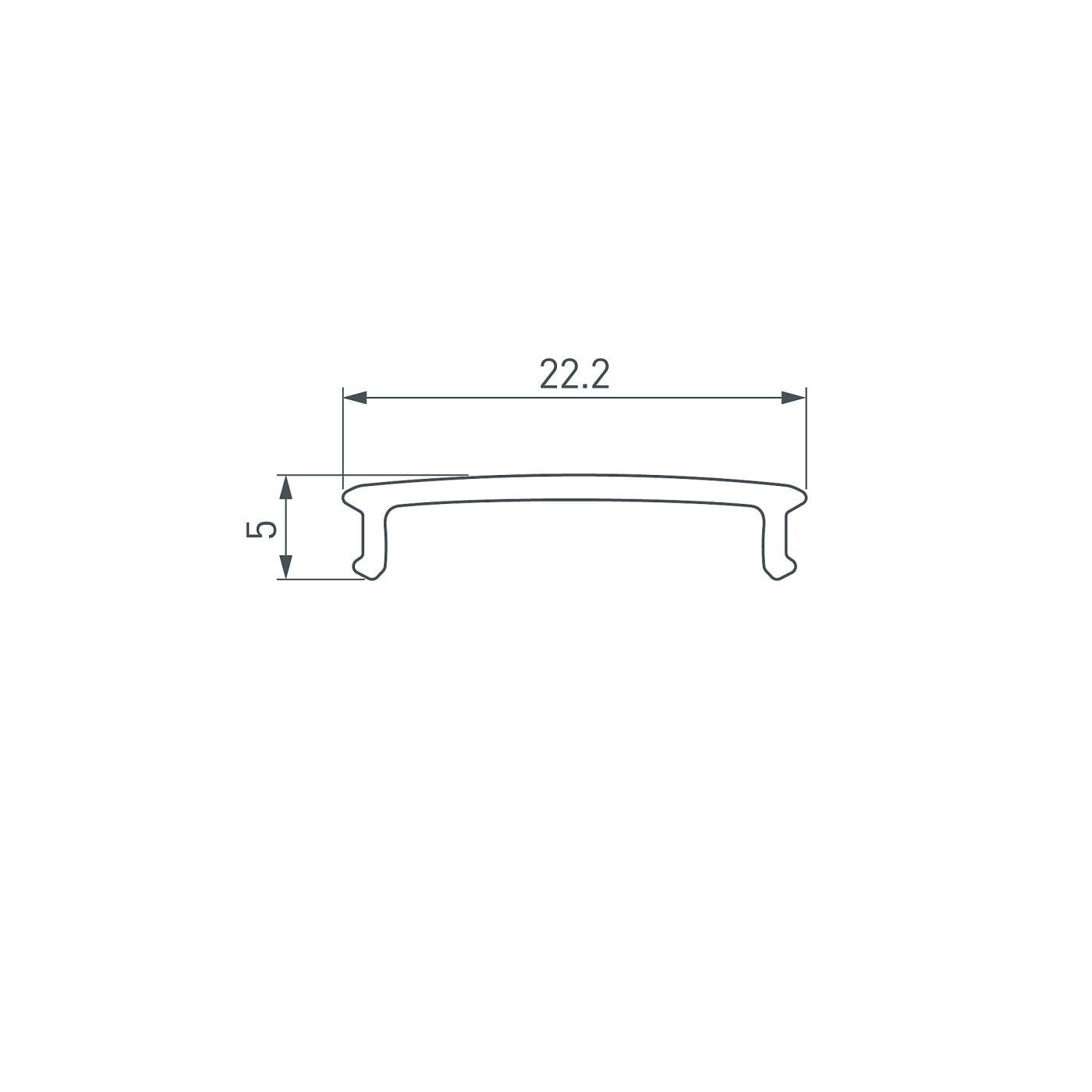 039950 Экран для профиля Arlight Arh-Fantom 039950