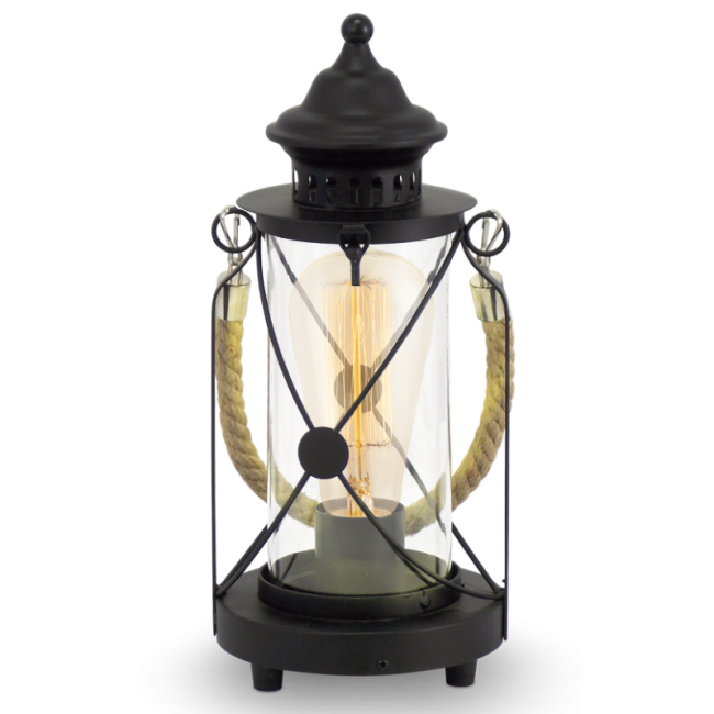 Настольная лампа с веревками Vintage 49283 Eglo