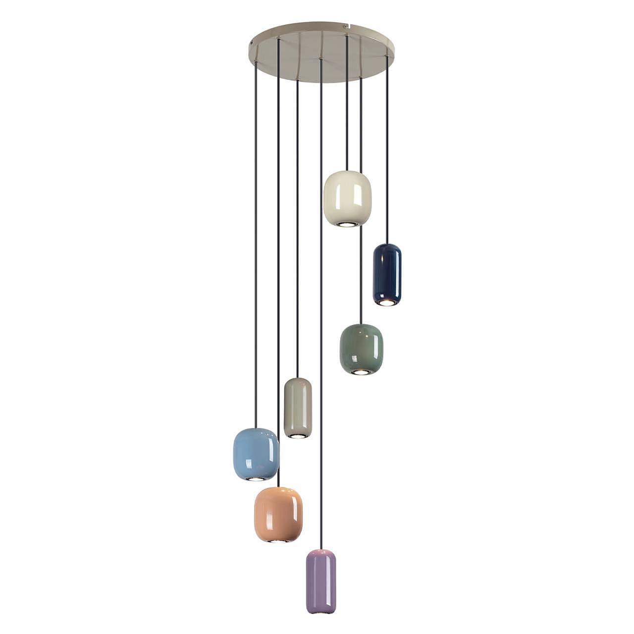 5053/7 Светильник подвесной Odeon Light Ovali 5053/7