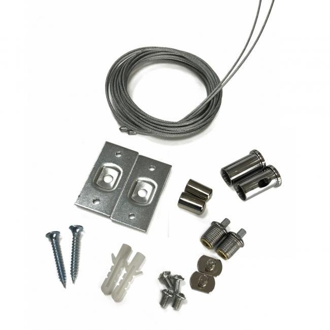 SUSPENSION 4822-2000 Подвес тросовый для подвесного магнитного шинопровода iLEDEX TECHNICAL VISION48/22 SUSPENSION 4822-2000