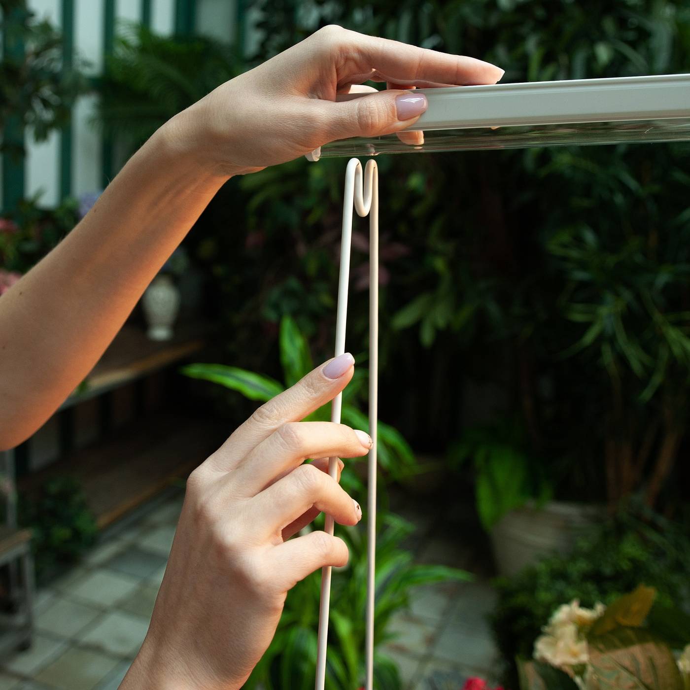 Подставка металлическая для светильника ULI-P, высота 800 мм Uniel UFP-G20S H80 WHITE